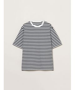 three dots / スリードッツ Tシャツ | Men's Powderycotton border s/s T