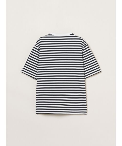 three dots / スリードッツ Tシャツ | Men's Powderycotton border s/s T | 詳細1