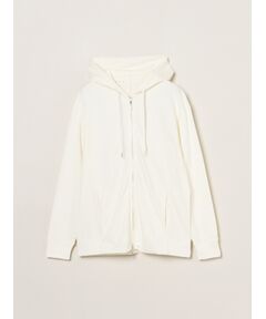 three dots / スリードッツ パーカー | Men's Powdery cotton zip up hoody