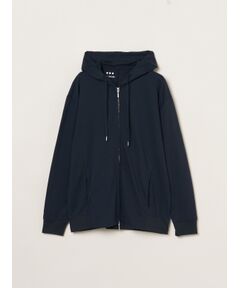 three dots / スリードッツ パーカー | Men's Powdery cotton zip up hoody