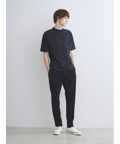 three dots / スリードッツ Tシャツ | Men's sandedjerseypique mockneck | 詳細9