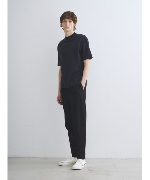 three dots / スリードッツ Tシャツ | Men's sandedjerseypique mockneck | 詳細10