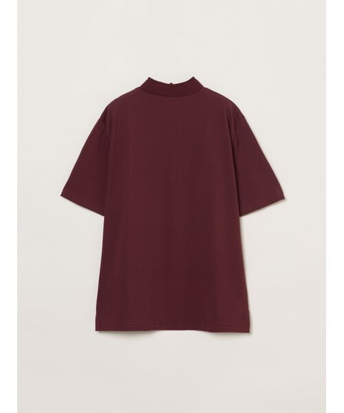 three dots / スリードッツ Tシャツ | Men's sandedjerseypique mockneck | 詳細1