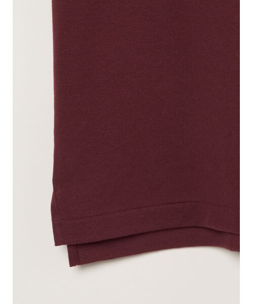 three dots / スリードッツ Tシャツ | Men's sandedjerseypique mockneck | 詳細4