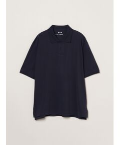 three dots / スリードッツ ポロシャツ | Men's sanded jersey pique polo