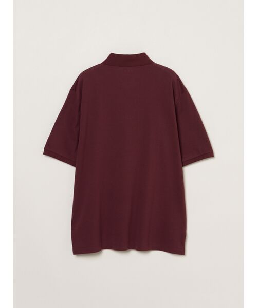 three dots / スリードッツ ポロシャツ | Men's sanded jersey pique polo | 詳細1