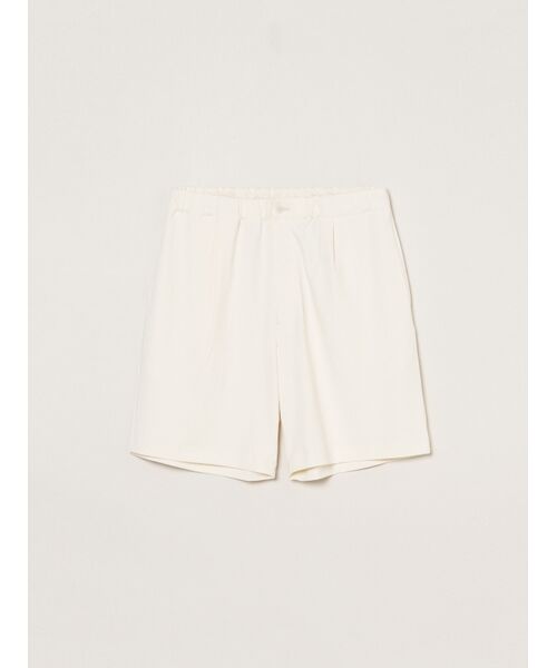 three dots / スリードッツ その他パンツ | Men's double-knit supima short pants（ecru）