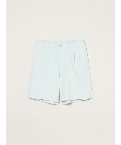 three dots / スリードッツ その他パンツ | Men's double-knit supima short pants（pale mint）
