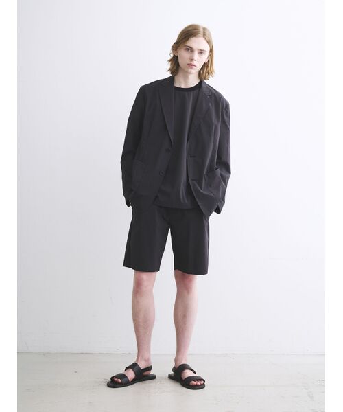 three dots / スリードッツ テーラードジャケット | Men's Travel Line relax jacket | 詳細9