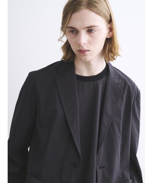 three dots / スリードッツ テーラードジャケット | Men's Travel Line relax jacket | 詳細7