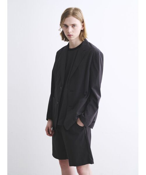 three dots / スリードッツ テーラードジャケット | Men's Travel Line relax jacket | 詳細8