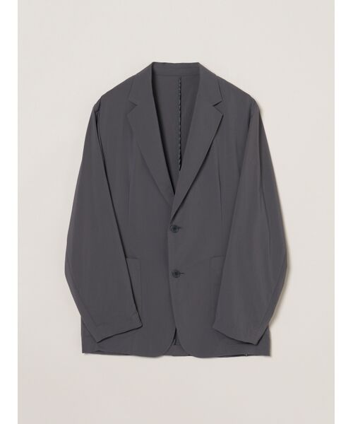 three dots / スリードッツ テーラードジャケット | Men's Travel Line relax jacket（charcoal）