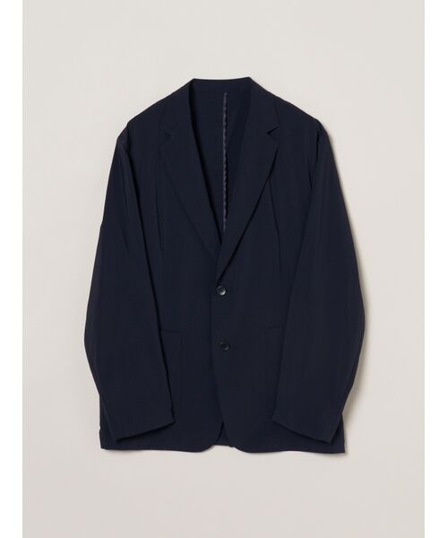 three dots / スリードッツ テーラードジャケット | Men's Travel Line relax jacket（navy）