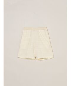 three dots / スリードッツ その他パンツ | Men's slub tuck border shortpants