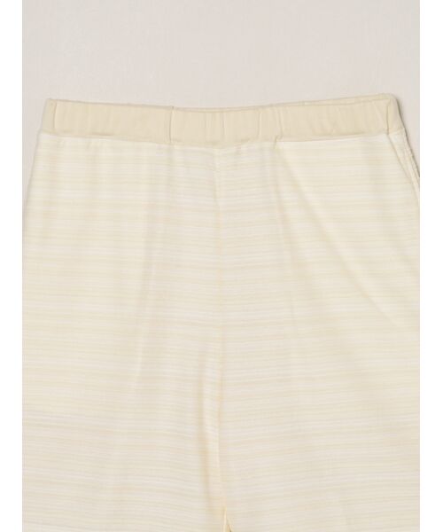 three dots / スリードッツ その他パンツ | Men's slub tuck border shortpants | 詳細2