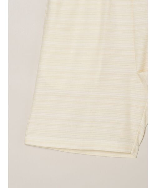three dots / スリードッツ その他パンツ | Men's slub tuck border shortpants | 詳細4