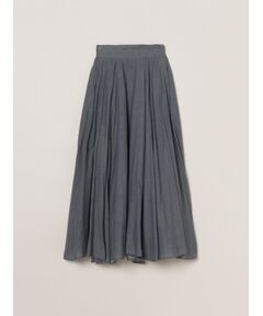 three dots / スリードッツ スカート | Air denim long skirt