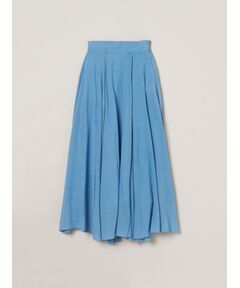 three dots / スリードッツ スカート | Air denim long skirt