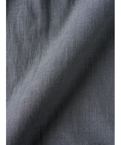 three dots / スリードッツ ドレス | Air denim gather dress | 詳細5