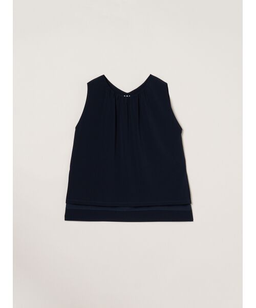 three dots / スリードッツ その他トップス | Playful outfit tunic top（navy）