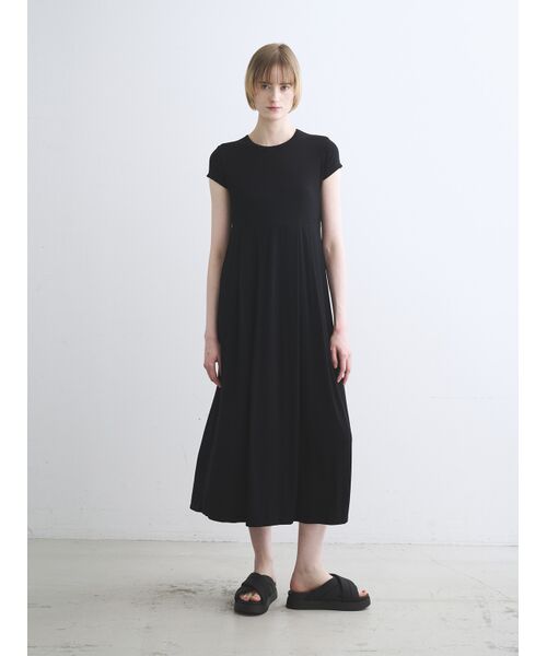 three dots / スリードッツ ドレス | Travel line dress | 詳細9