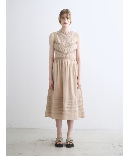 three dots / スリードッツ ドレス | Jerome lace dress | 詳細9