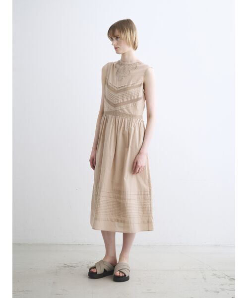 three dots / スリードッツ ドレス | Jerome lace dress | 詳細8