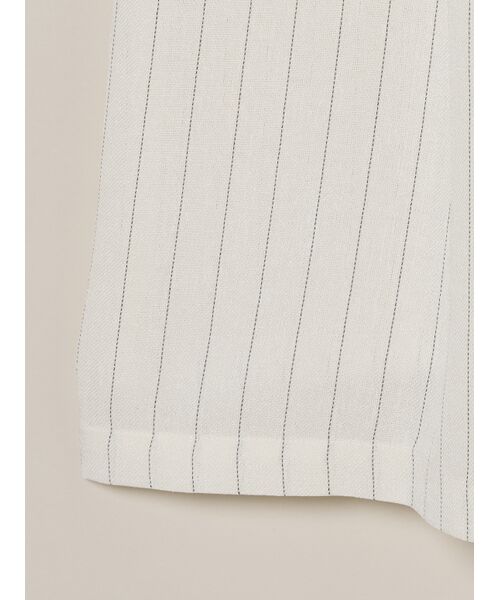 three dots / スリードッツ その他パンツ | Crisp weave pants | 詳細4