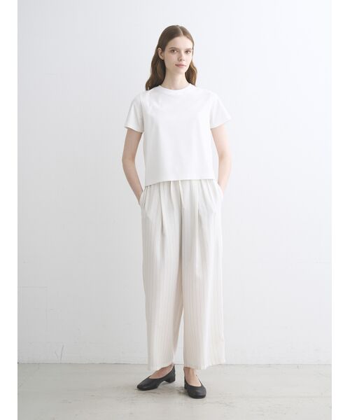 three dots / スリードッツ その他パンツ | Crisp weave pants | 詳細7