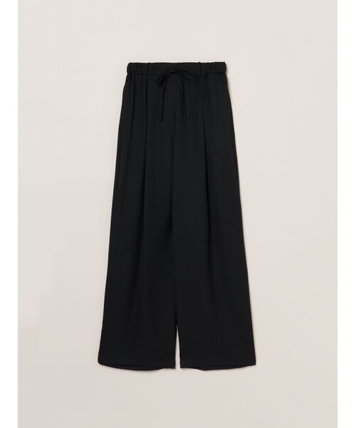 three dots / スリードッツ その他パンツ | Crisp weave pants(black)