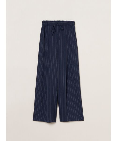 three dots / スリードッツ その他パンツ | Crisp weave pants(navy stripe)