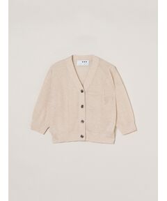three dots / スリードッツ カーディガン・ボレロ | Sheer lurex cardigan