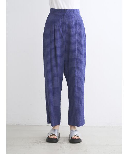 three dots / スリードッツ その他パンツ | Veil plaid pants | 詳細9