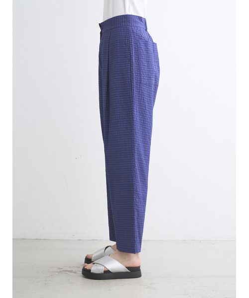 three dots / スリードッツ その他パンツ | Veil plaid pants | 詳細10