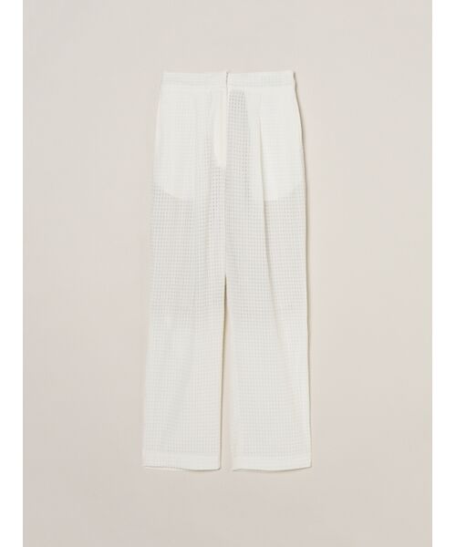 three dots / スリードッツ その他パンツ | Veil plaid pants(off white)