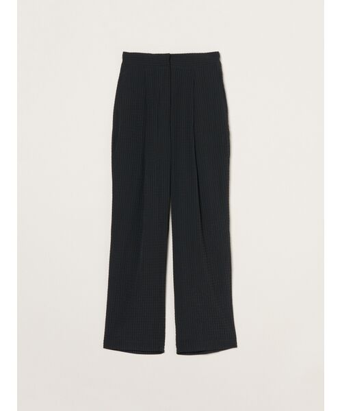 three dots / スリードッツ その他パンツ | Veil plaid pants(black)
