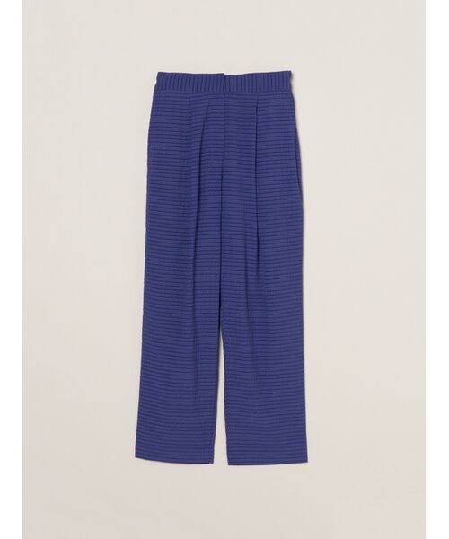 three dots / スリードッツ その他パンツ | Veil plaid pants(blue)