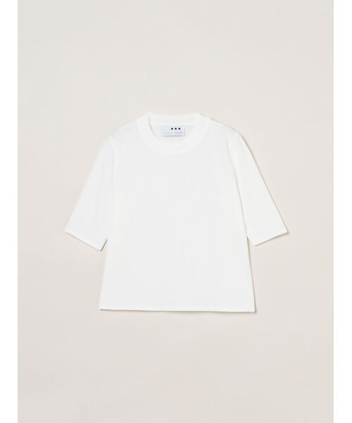 three dots / スリードッツ ニット・セーター | Chilly knit tops（white）