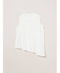 three dots / スリードッツ タンクトップ | Silken jersey dress tank