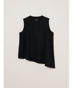 three dots / スリードッツ タンクトップ | Silken jersey dress tank