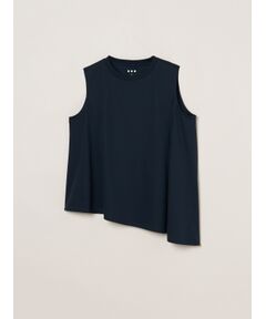 three dots / スリードッツ タンクトップ | Silken jersey dress tank