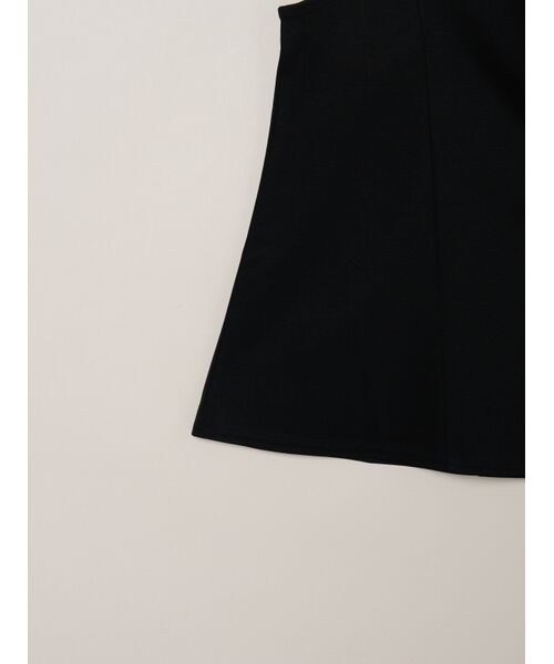 three dots / スリードッツ タンクトップ | Silken jersey dress tank | 詳細4