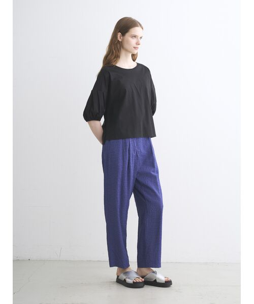three dots / スリードッツ Tシャツ | Silken jersey half sleeve tops | 詳細10
