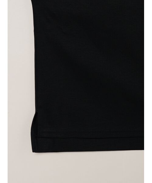 three dots / スリードッツ Tシャツ | Silken jersey half sleeve tops | 詳細4