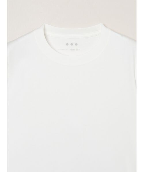 three dots / スリードッツ Tシャツ | Unisex silken jersey short sleeve | 詳細2