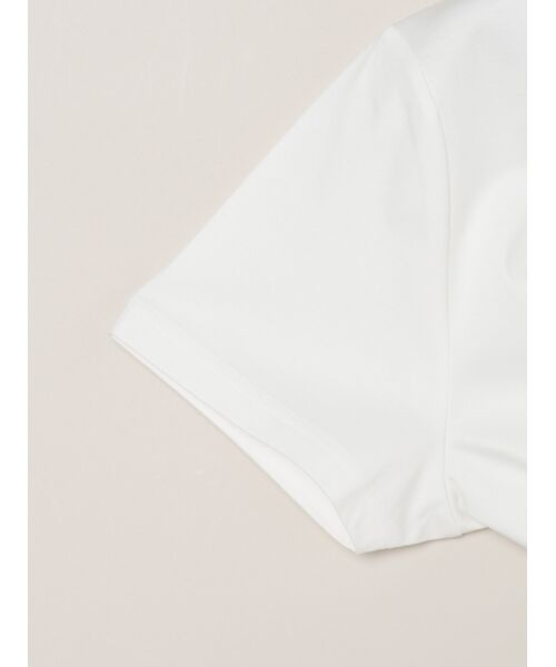 three dots / スリードッツ Tシャツ | Unisex silken jersey short sleeve | 詳細3