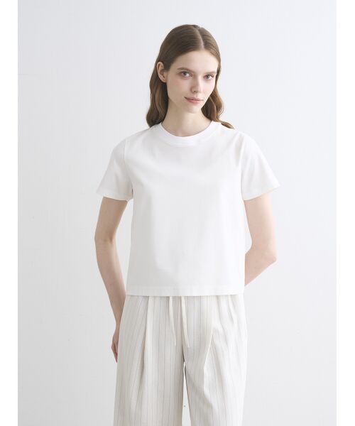 three dots / スリードッツ Tシャツ | Unisex silken jersey short sleeve | 詳細6