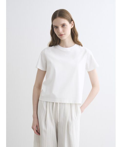three dots / スリードッツ Tシャツ | Unisex silken jersey short sleeve | 詳細8