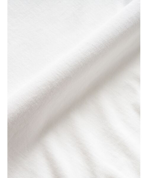 three dots / スリードッツ Tシャツ | Men's Pima tight gauge short sleeve crew | 詳細5