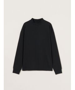 three dots / スリードッツ Tシャツ | Men's Pima tight gauge long sleeve mock